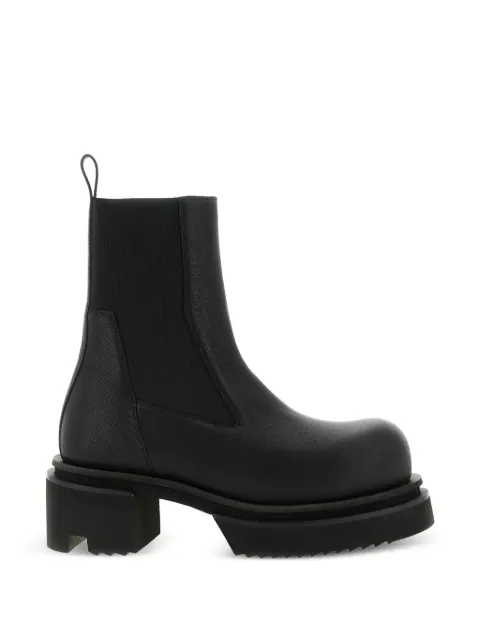 Rick Owens Beetle Bogun leather chelsea boots