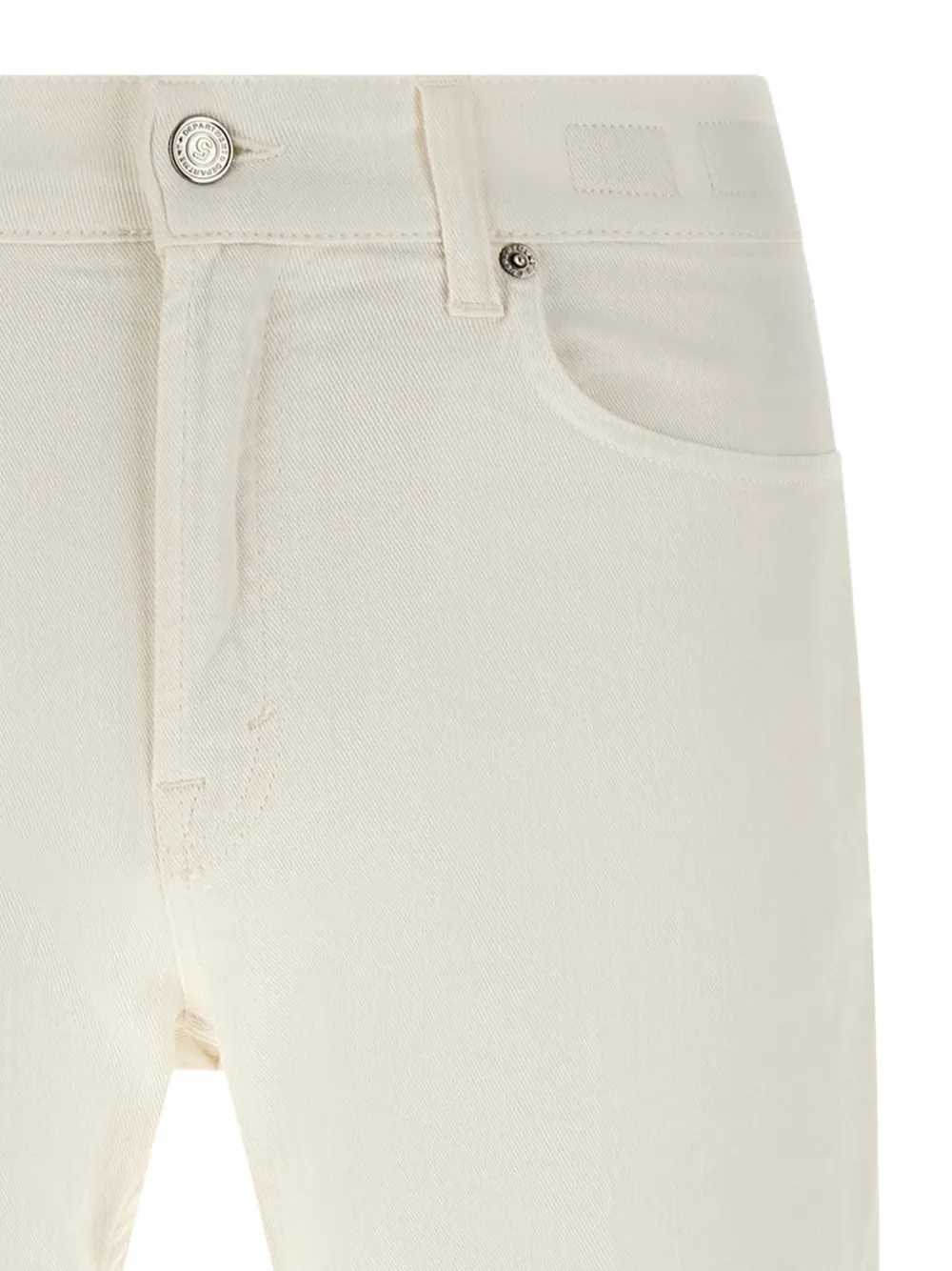  Department 5 Garment-dyed Straight Jeans - Neutrals 