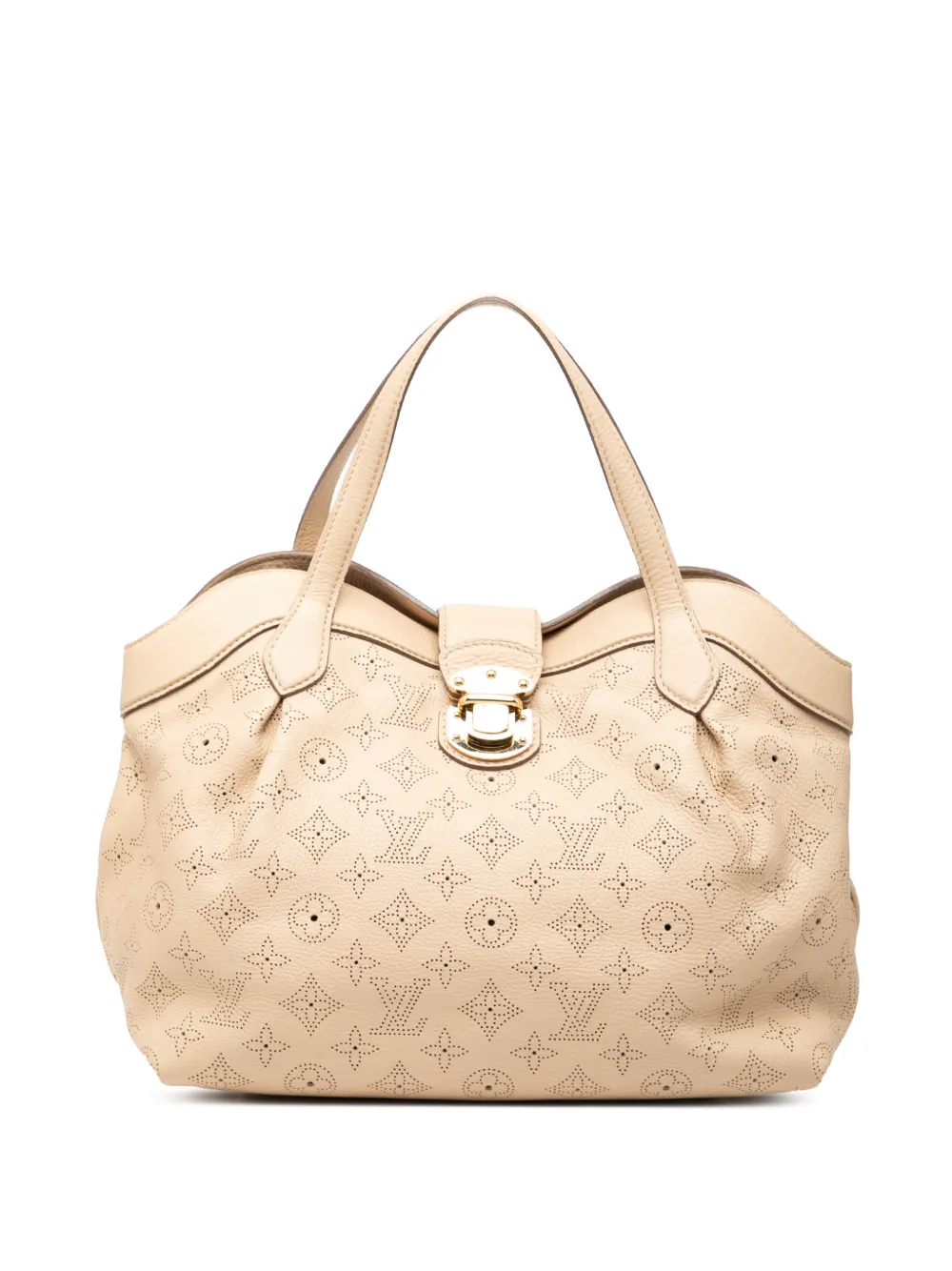 Louis Vuitton Pre-Owned 2011 Monogram Mahina Cirrus PM handbag - Marrone