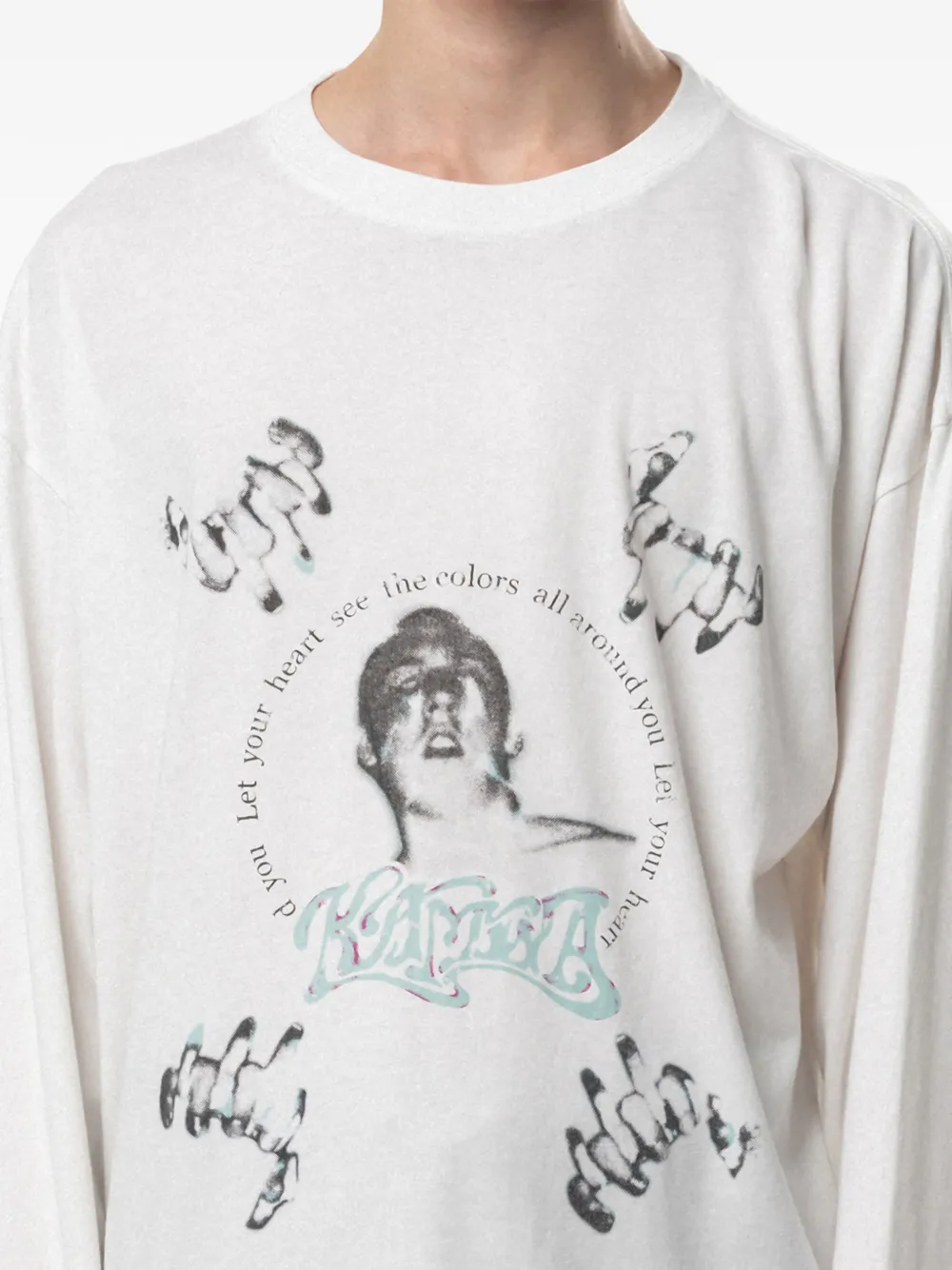 KAMIYA JEALOUSY BOY ロングTシャツ | ホワイト | FARFETCH JP