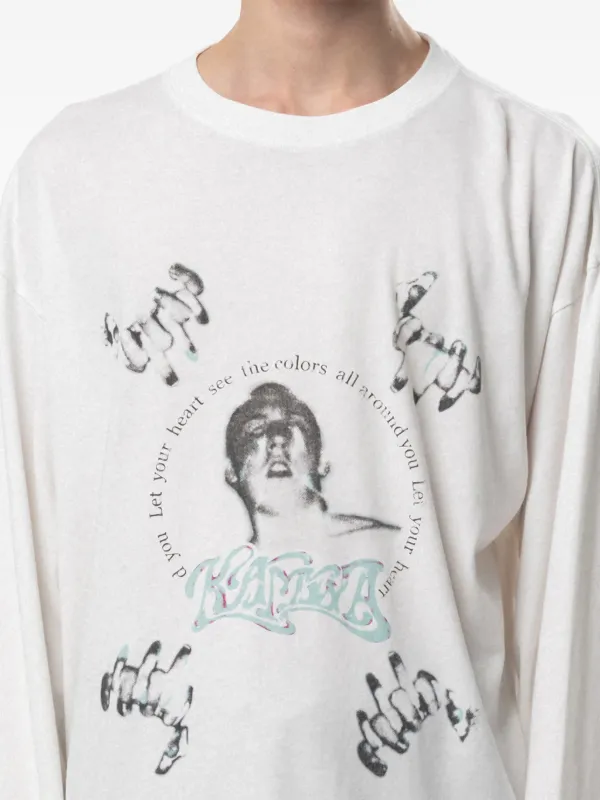 KAMIYA JEALOUSY BOY ロングTシャツ | ホワイト | FARFETCH JP