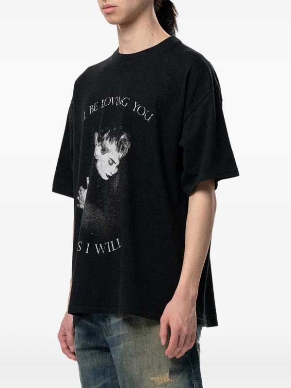 トップス KAMIYA KAMIYA graphic-print t-shirt | Black | FARFETCH ZA
