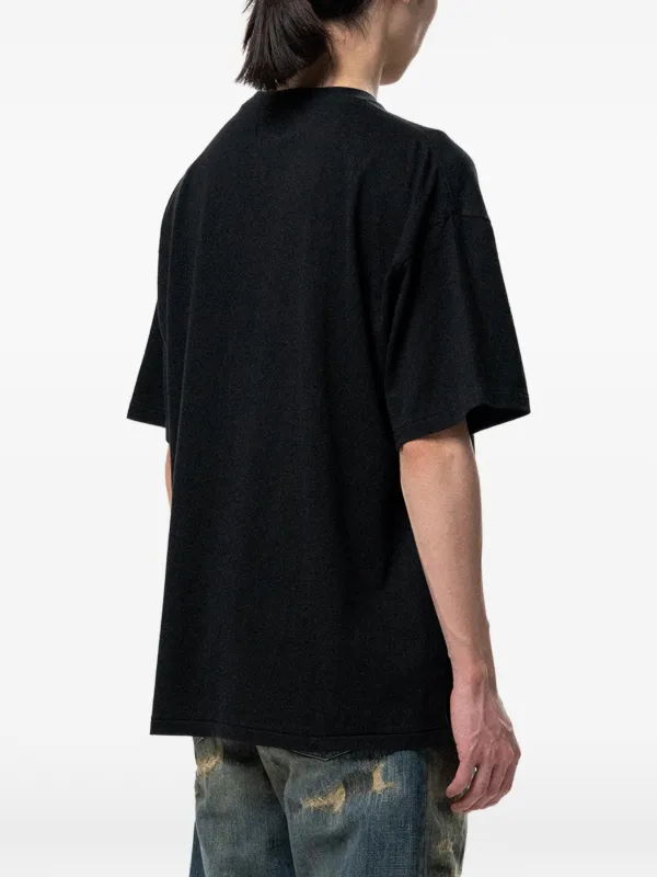 KAMIYA graphic-print t-shirt | Black | FARFETCH ZA
