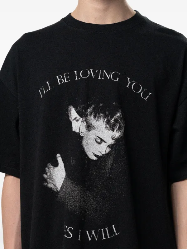 トップス KAMIYA KAMIYA graphic-print t-shirt | Black | FARFETCH ZA