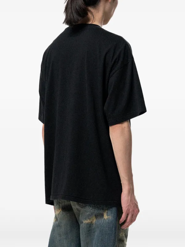 KAMIYA graphic-print t-shirt | Black | FARFETCH CA