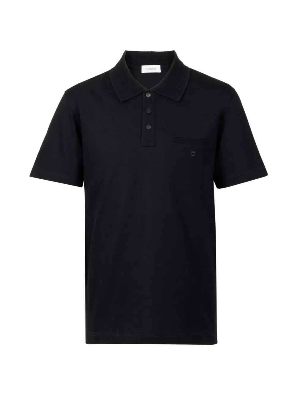Ferragamo cotton polo shirt - Nero