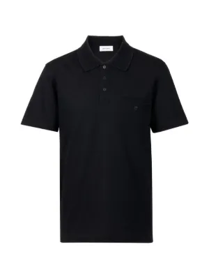 Prada Camisa Polo De Trama Leve | Preto | FARFETCH BR