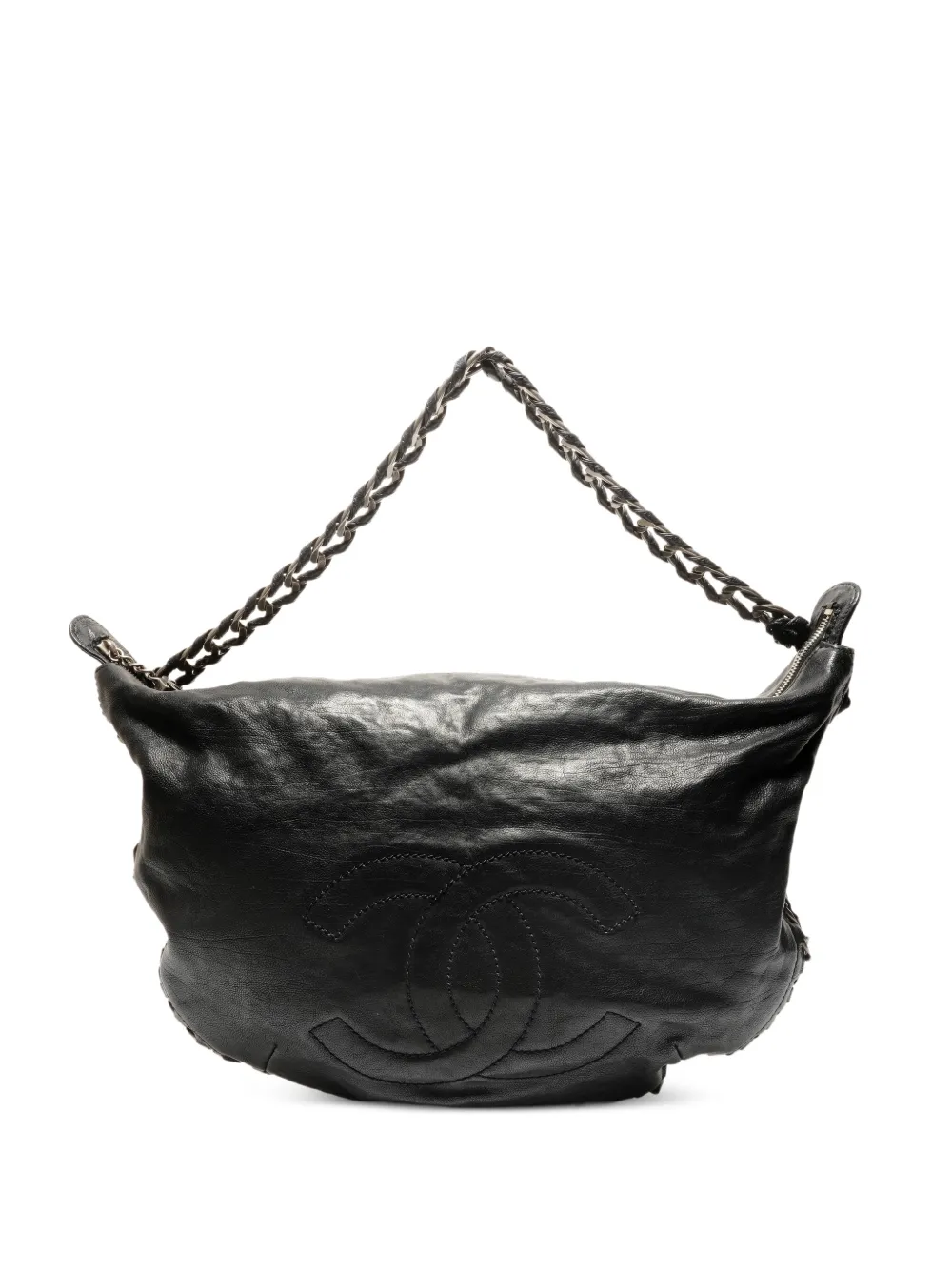 CHANEL Pre-Owned 2005 chain leather shoulder bag - Nero