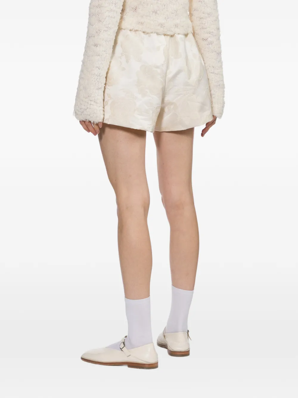Simone Rocha Broek met trekkoord Beige