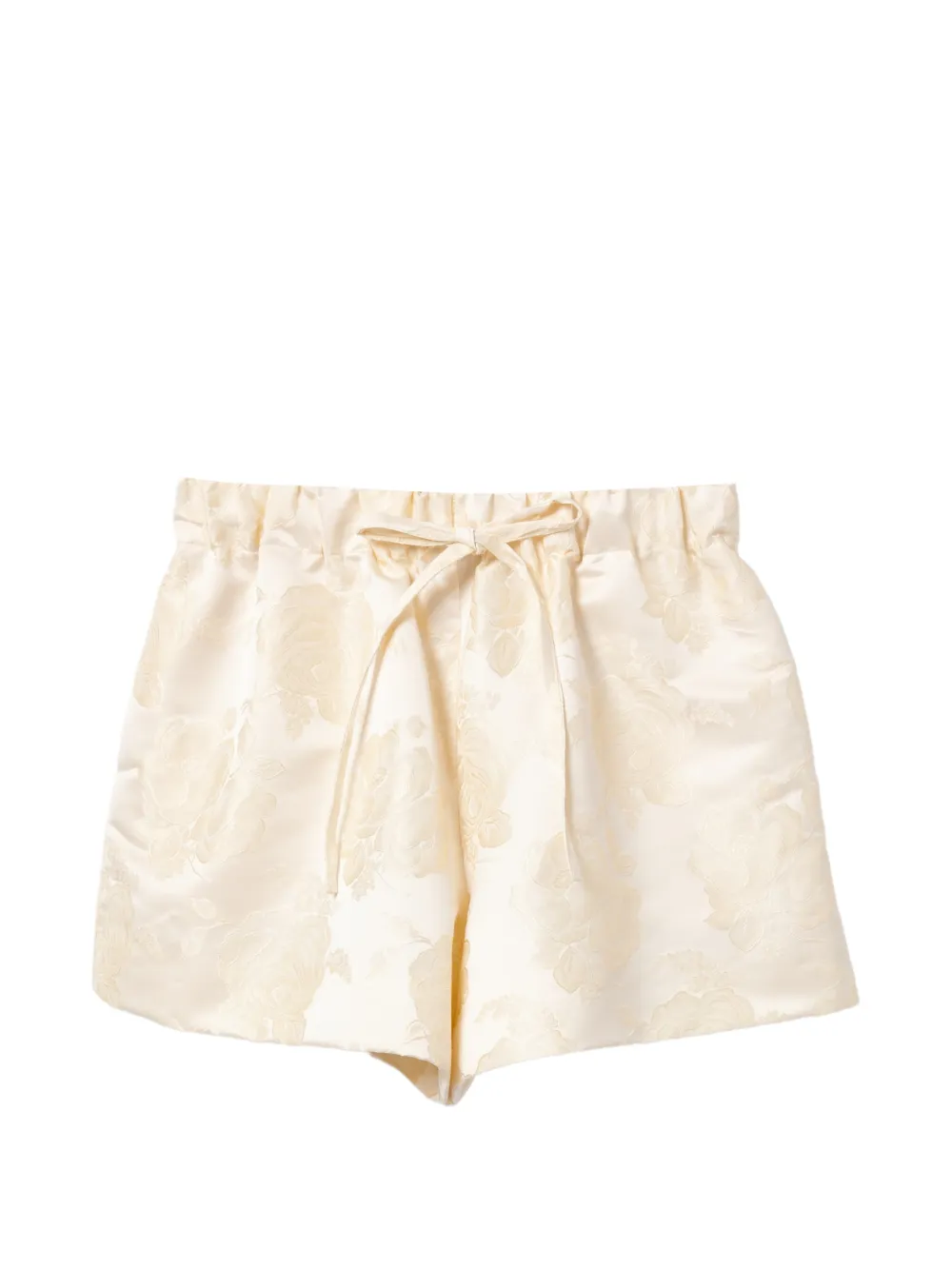 Simone Rocha floral drawstring trousers - Neutrals