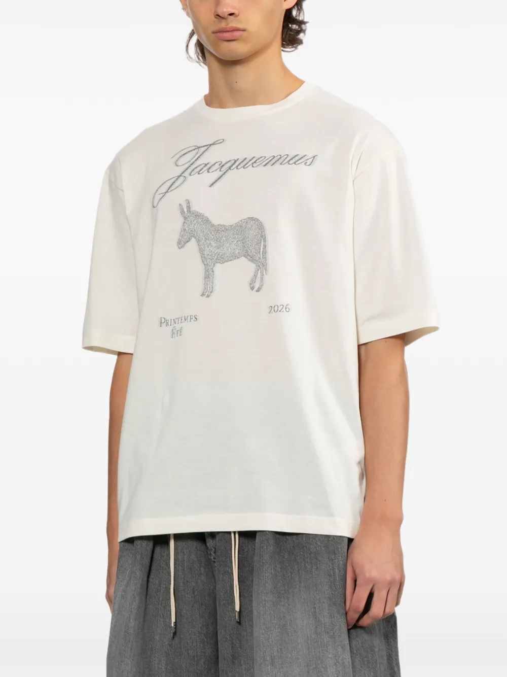  Jacquemus The Ane T-shirt - Neutrals 