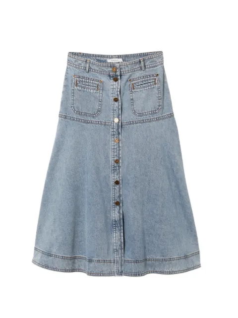 ZIMMERMANN buttoned skirt