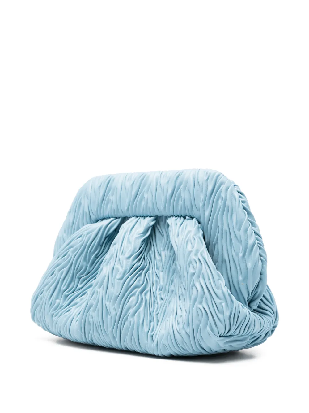 Medium Bios Ruched Shoulder Bag