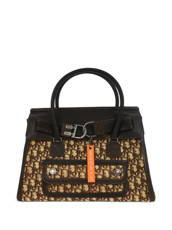 Dior Pre-owned 2006 Flight Handbag in Brown