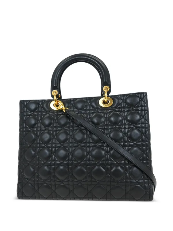 Christian Dior Pre-Owned 1999 レディ ディオール カナージュ