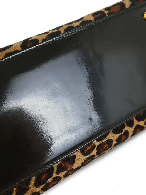 Christian Dior Pre-Owned 1997 レディ ディオール レオパード