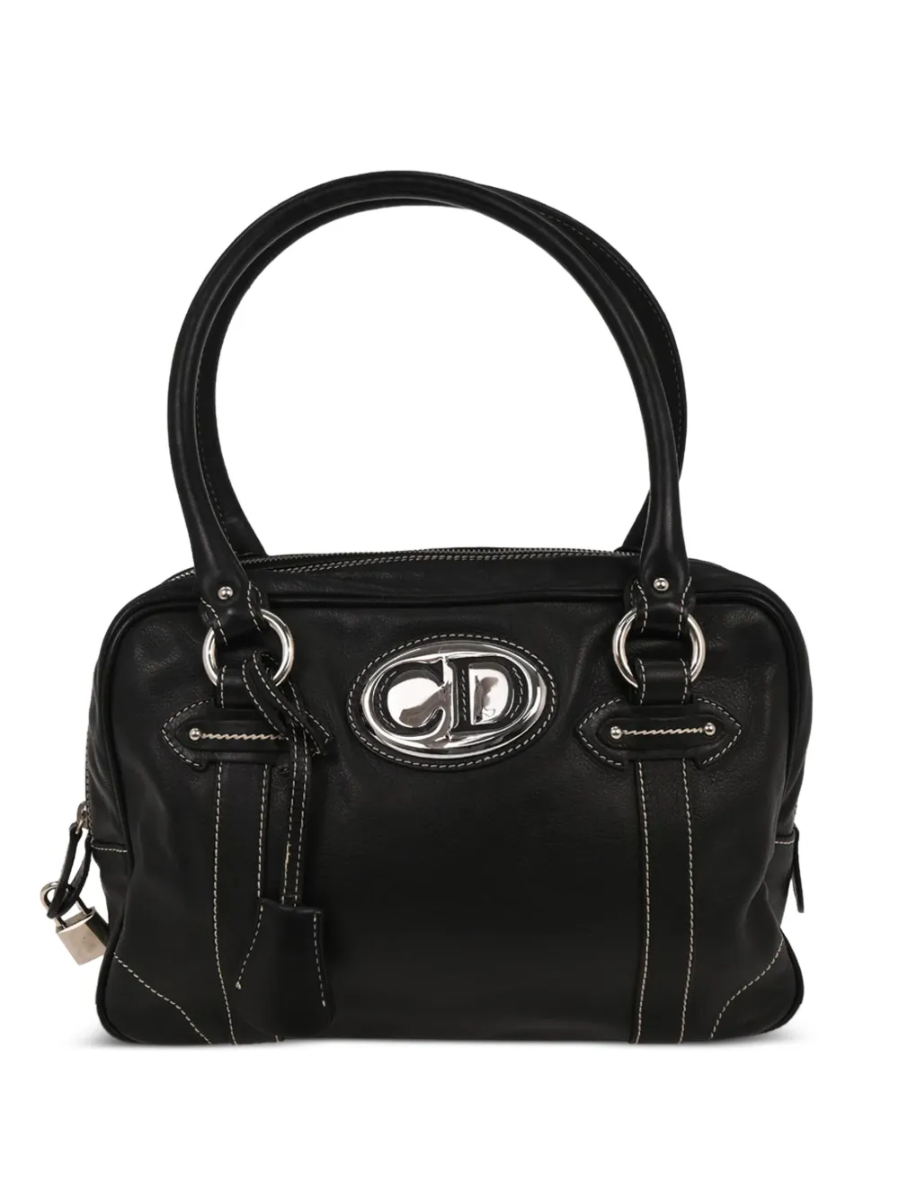 Christian Dior Pre-Owned 2006 top-handle leather tote bag - Schwarz