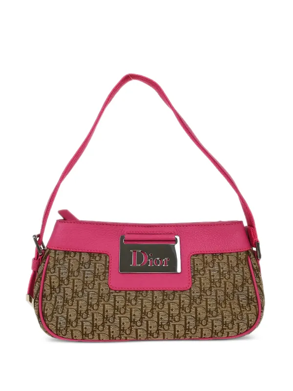 Christian Dior　ディオール　トロッター　スクエア　ハンドバッグ Christian Dior Pre-Owned 2005 トロッター キャンバス ハンドバッグ