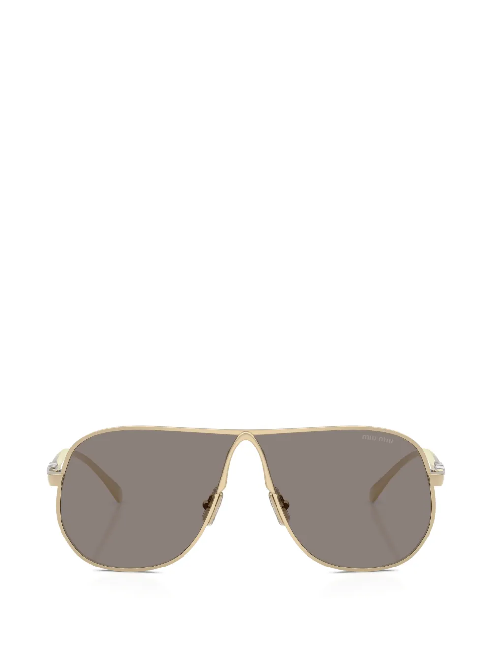 Miu Miu Eyewear pilot-frame sunglasses - Oro