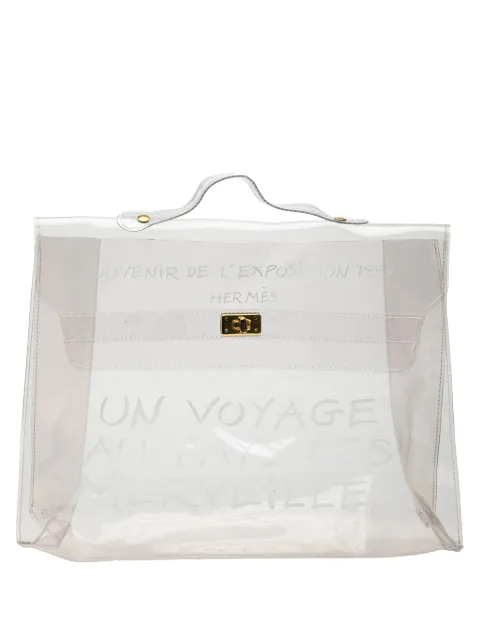 Hermès Pre-Owned 1997 Vinyl Souvenir De L Exposition Kelly handbag