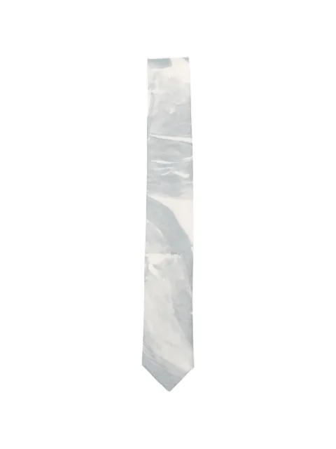 Alysi brushed-print tie
