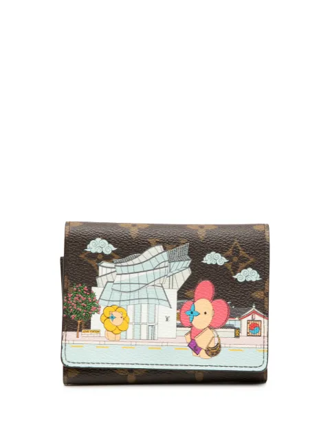 Louis Vuitton Pre-Owned 2021-2026 모노그램 비비안 인 서울 포트페이유 빅토린 스몰 지갑