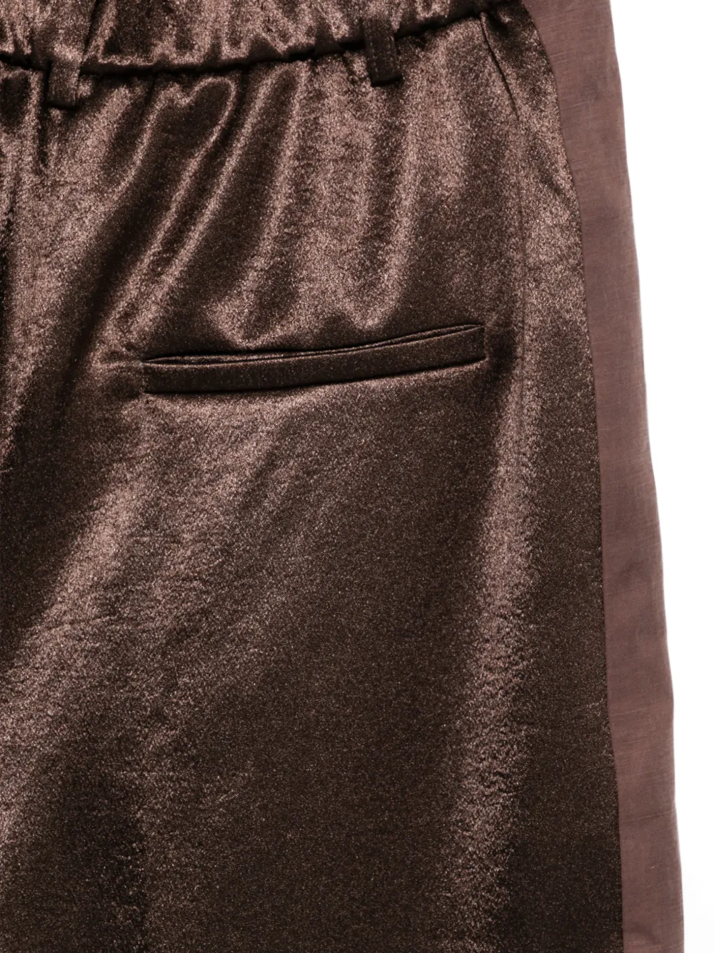 Shiny Band Trousers