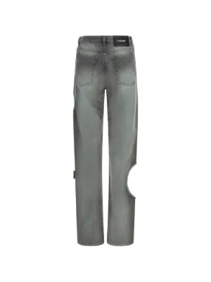 OFF-WHITE オフホワイト デニムパンツ 32 Off-White（オフホワイト）ウィメンズ デニム - FARFETCH
