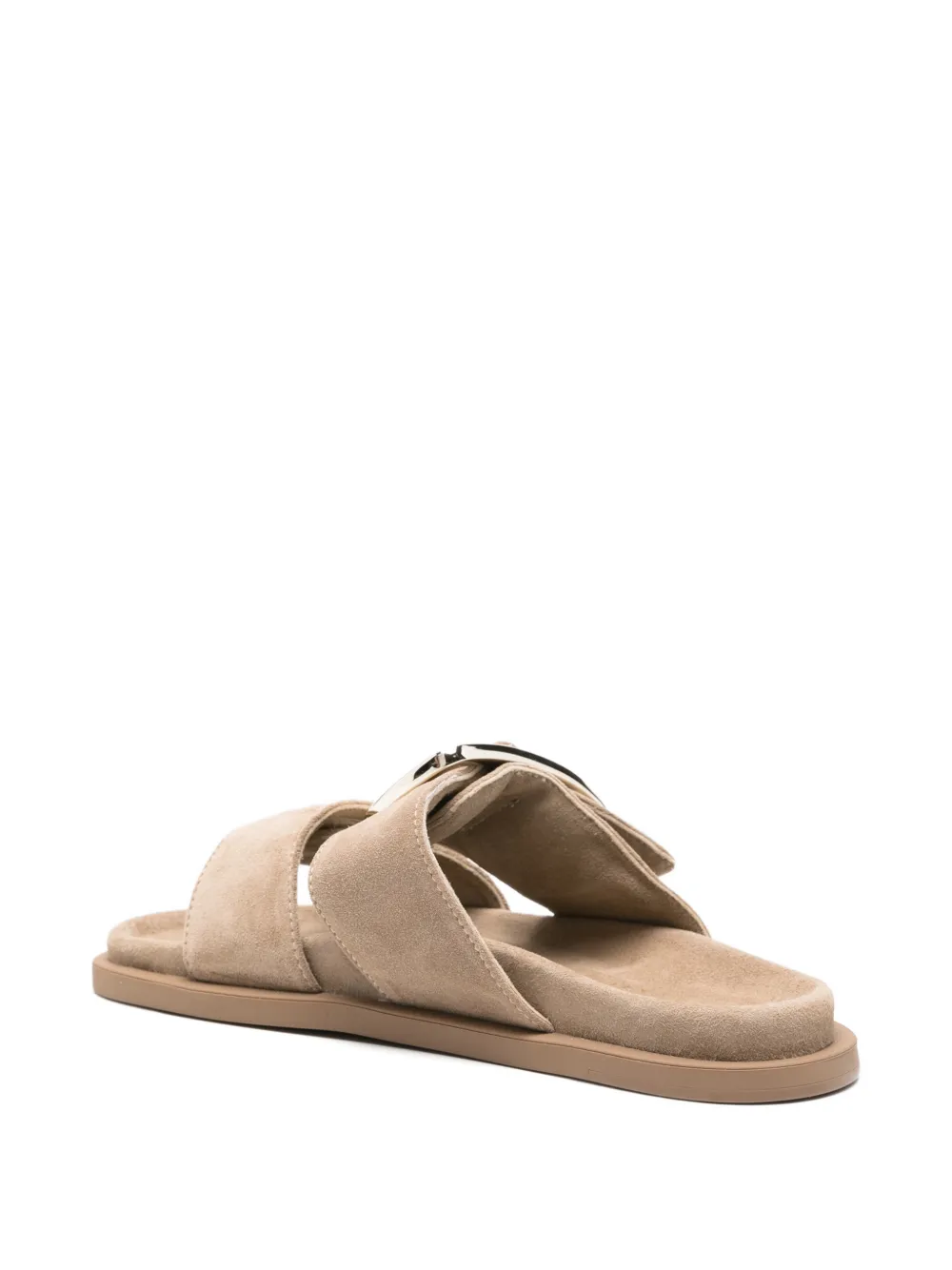 Inuikii buckle strap sandals Beige