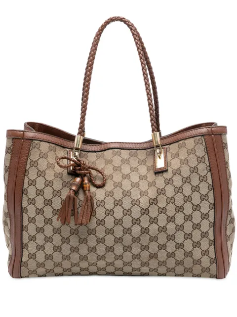 Gucci Pre-Owned 2016-2025 medium GG Bella canvas shopper