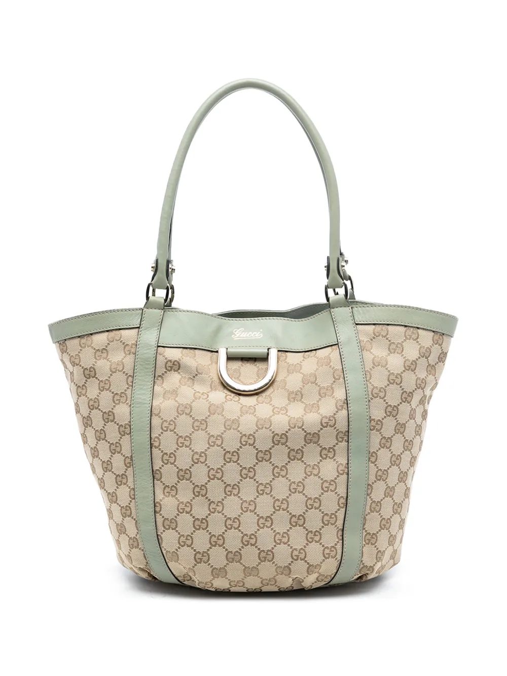 Gucci Pre-Owned 2016-2025 GG Canvas Abbey D Ring tote bag - Marrone