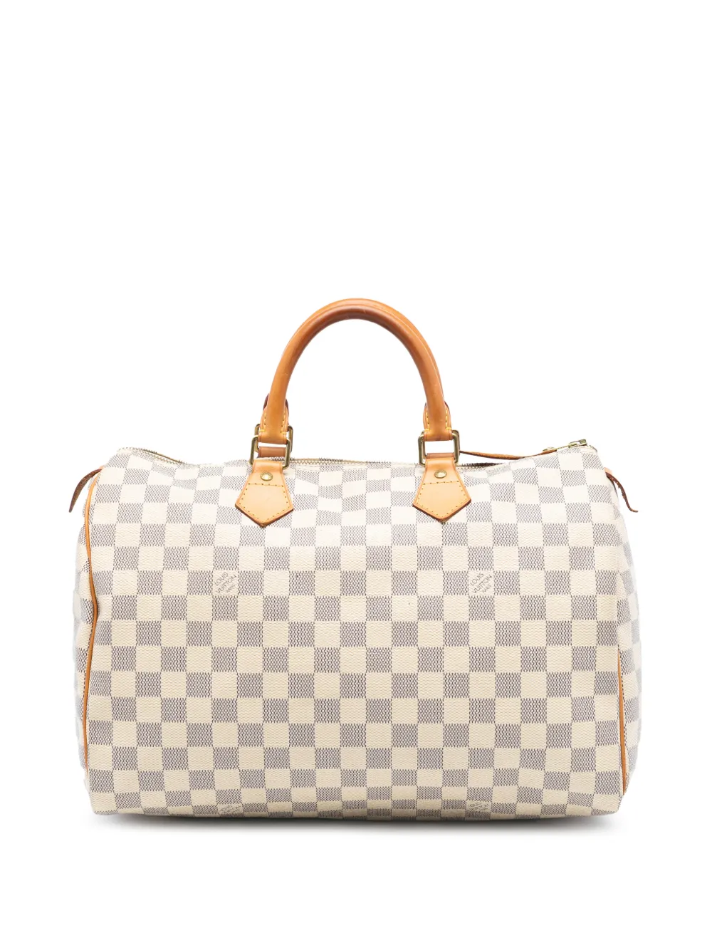 Louis Vuitton Pre-Owned 2011 Damier Azur Speedy 35 boston bag - White