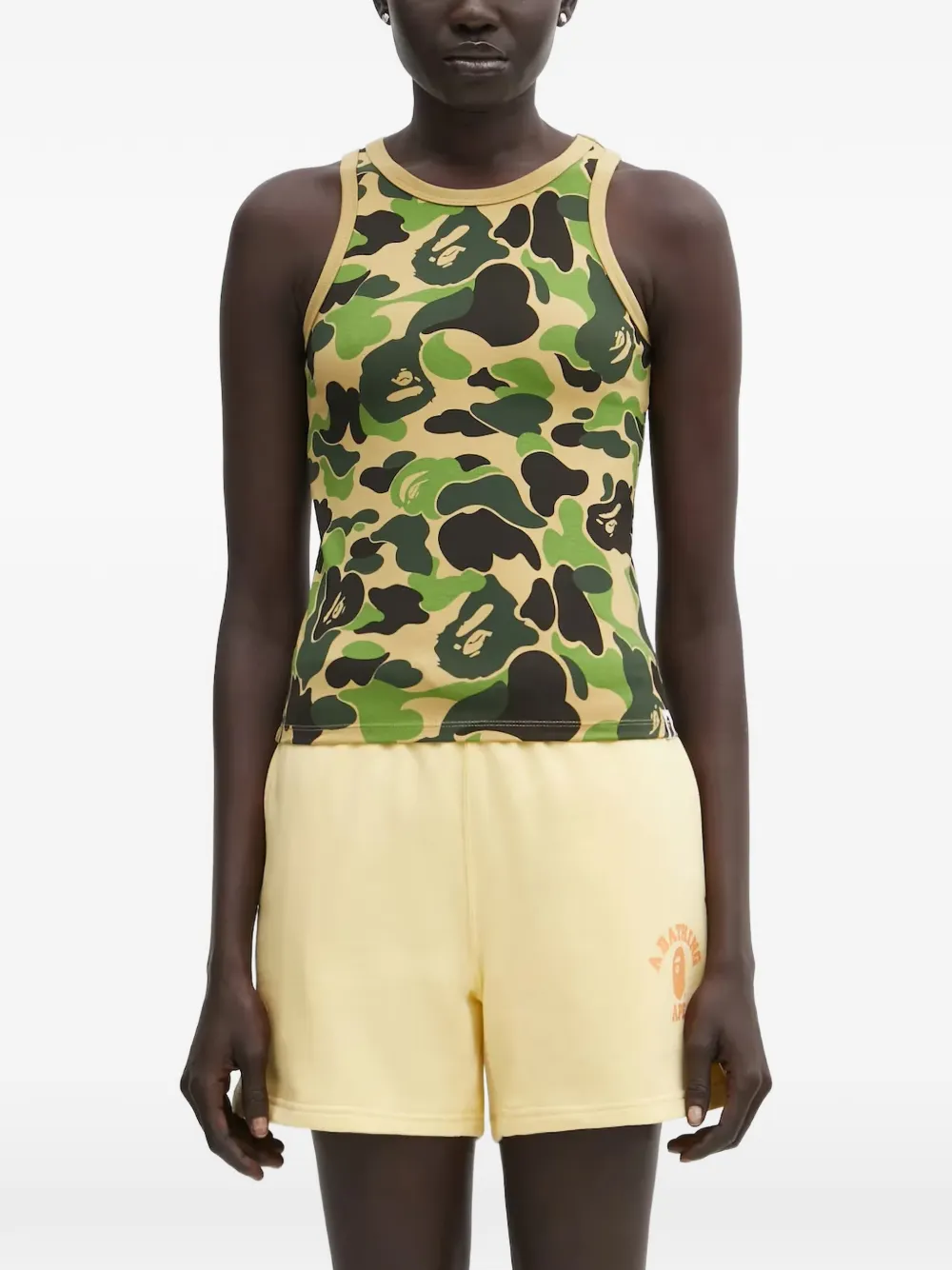 A BATHING APE® camouflage-pattern top - Toni neutri