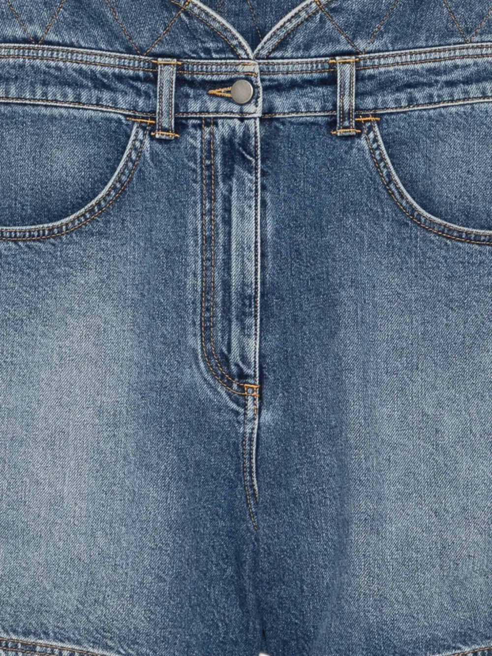 Philosophy Di Lorenzo Serafini High waist shorts Blauw