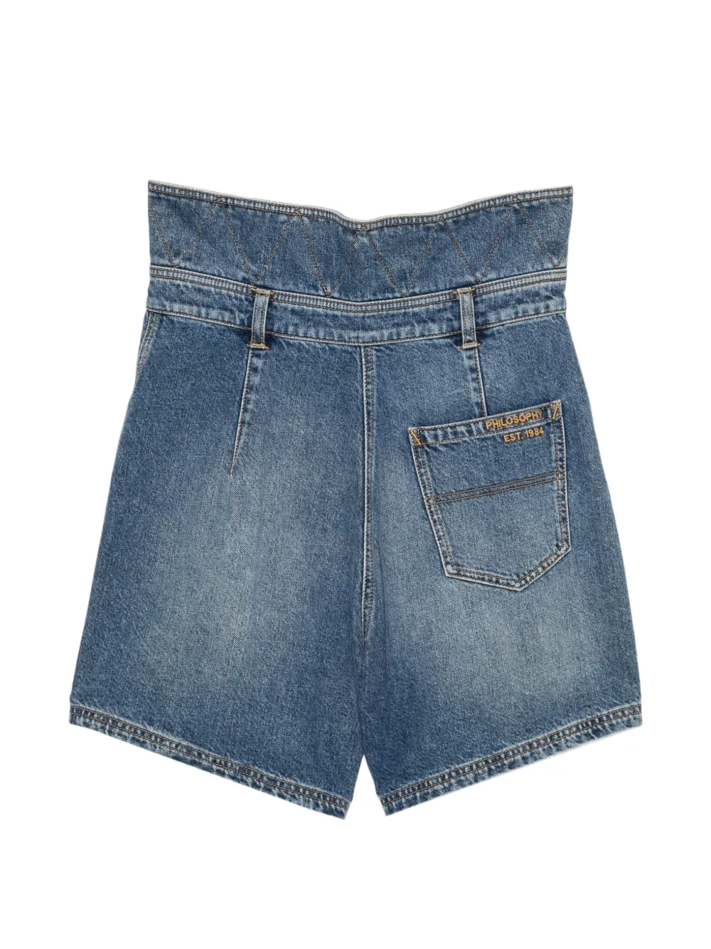 Philosophy Di Lorenzo Serafini High waist shorts Blauw