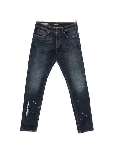 Costume National logo-print jeans