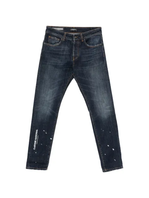 Costume National logo-print jeans