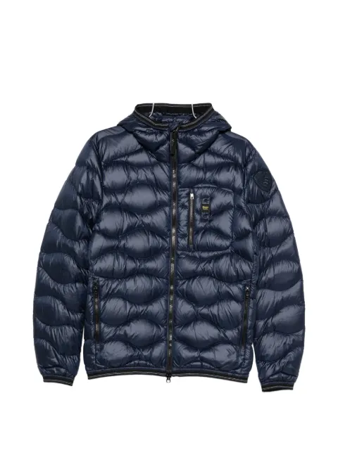 Blauer quilted hooded jacket