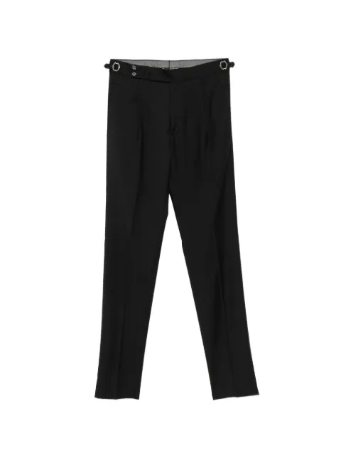 Tagliatore buckle-detail trousers