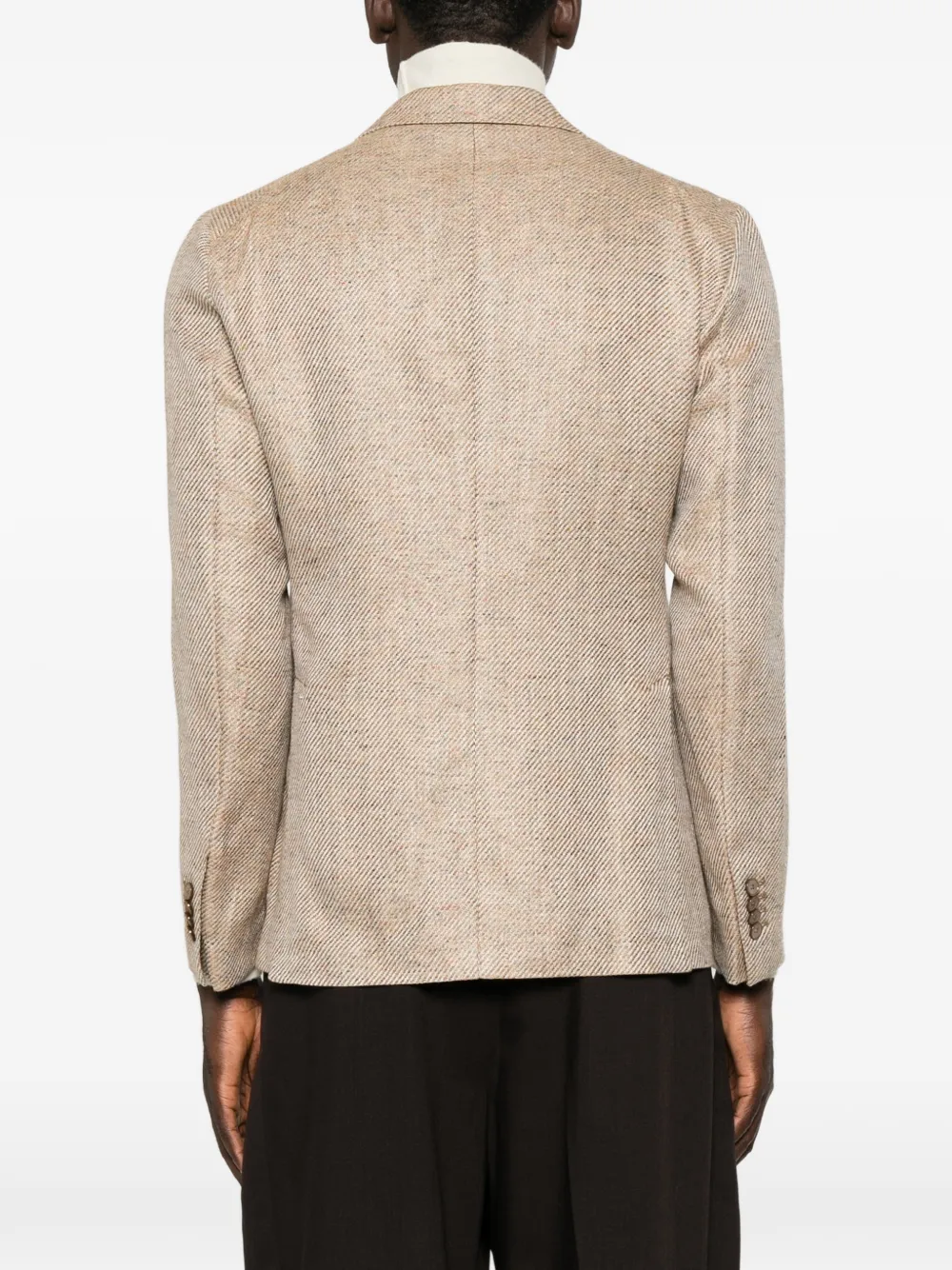 Tagliatore Blazer met dubbele rij knopen Beige