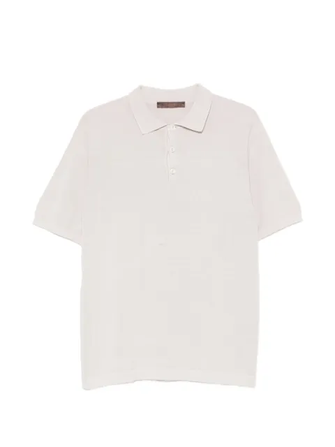 Jeordie's short-sleeve polo shirt