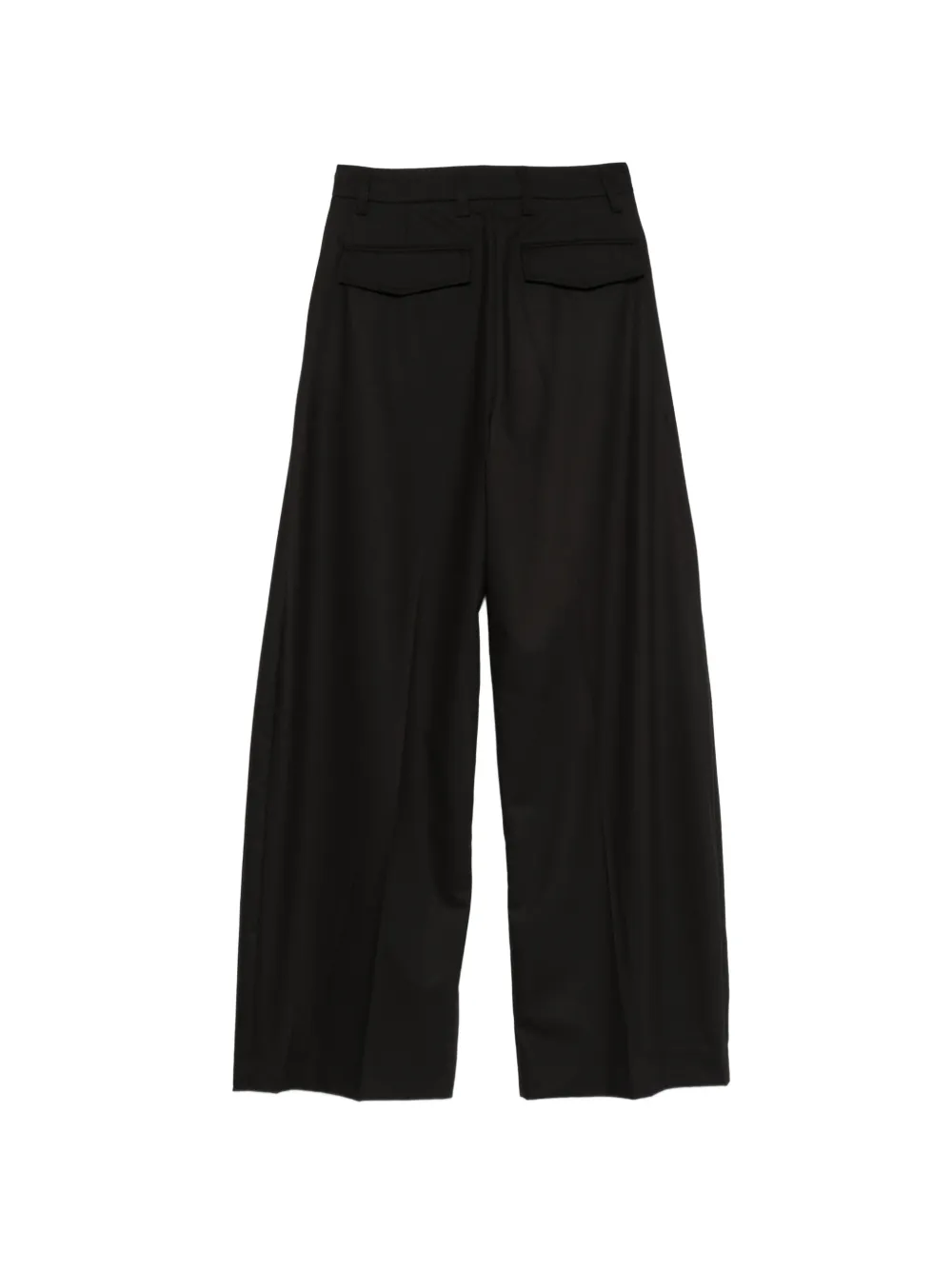 Thelatest Billie Wide-leg Trousers - Black 