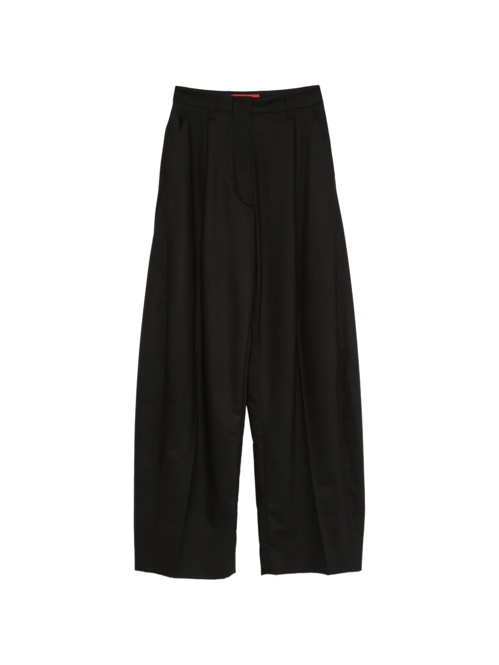 THELATEST Pantaloni Billie a gamba ampia - Nero