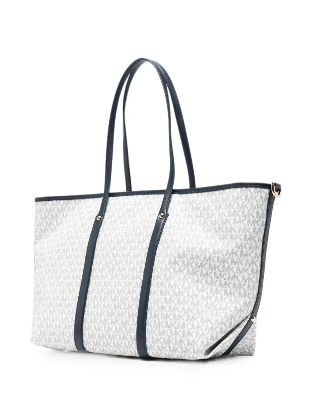 Michael Kors Shopper met monogram-patroon en logo-plakkaat Wit