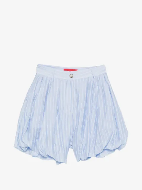 THELATEST Dafne striped balloon shorts