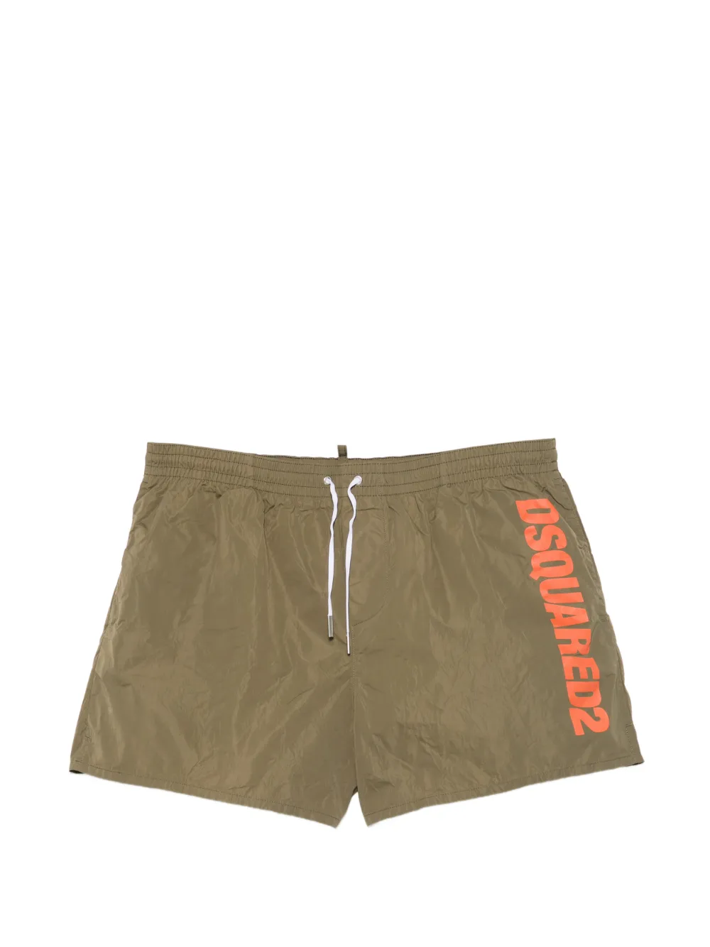 DSQUARED2 logo-print drawstring swim shorts