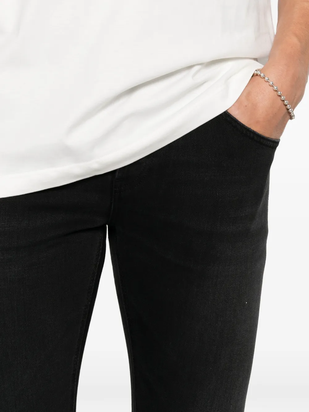 DONDUP Slim-fit jeans Zwart