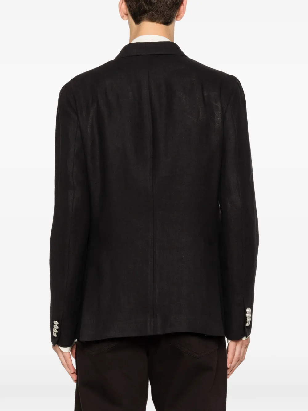 Brian Dales Blazer met dubbele rij knopen Zwart
