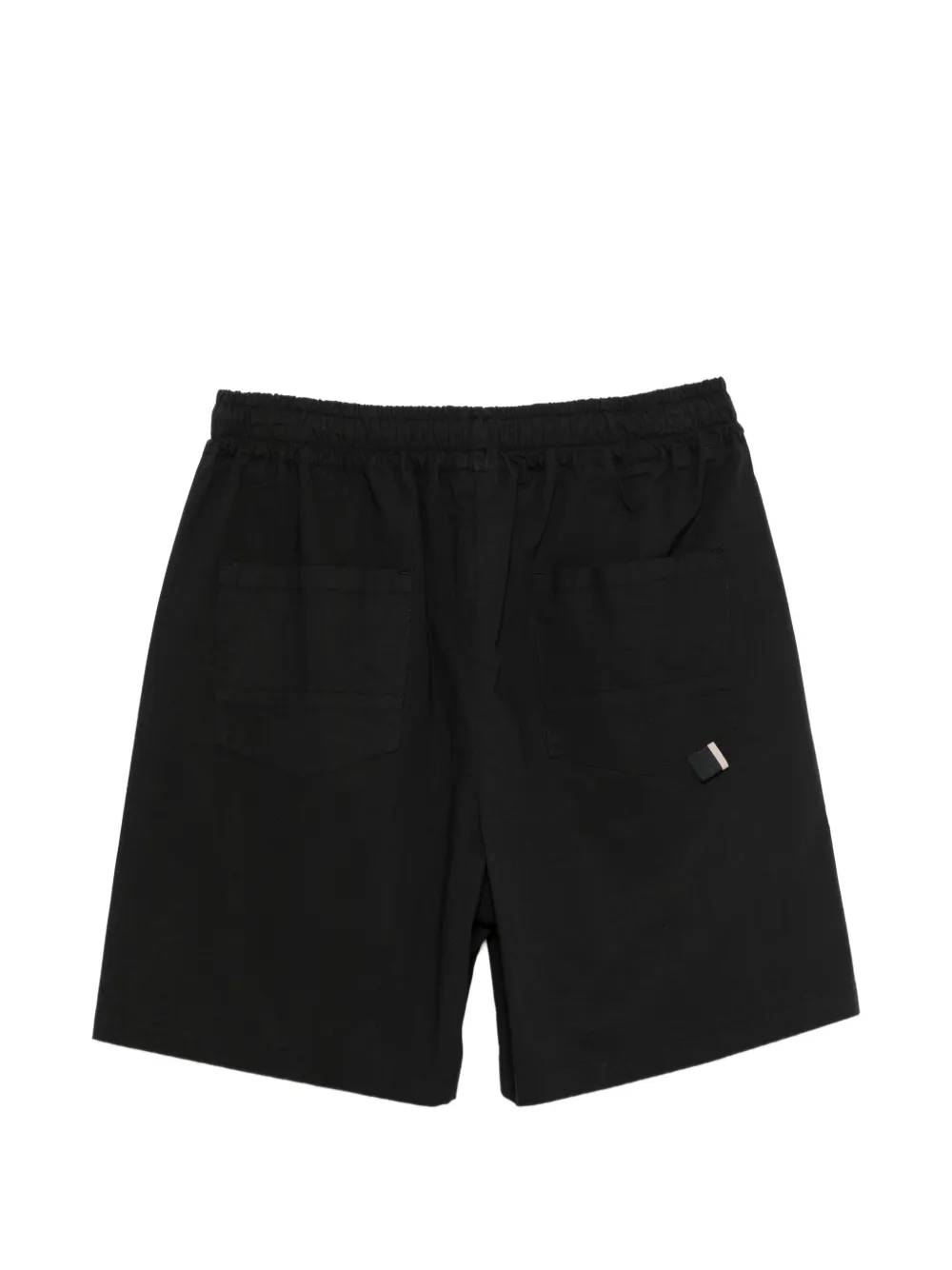 Low Brand Shorts met logopatch Zwart