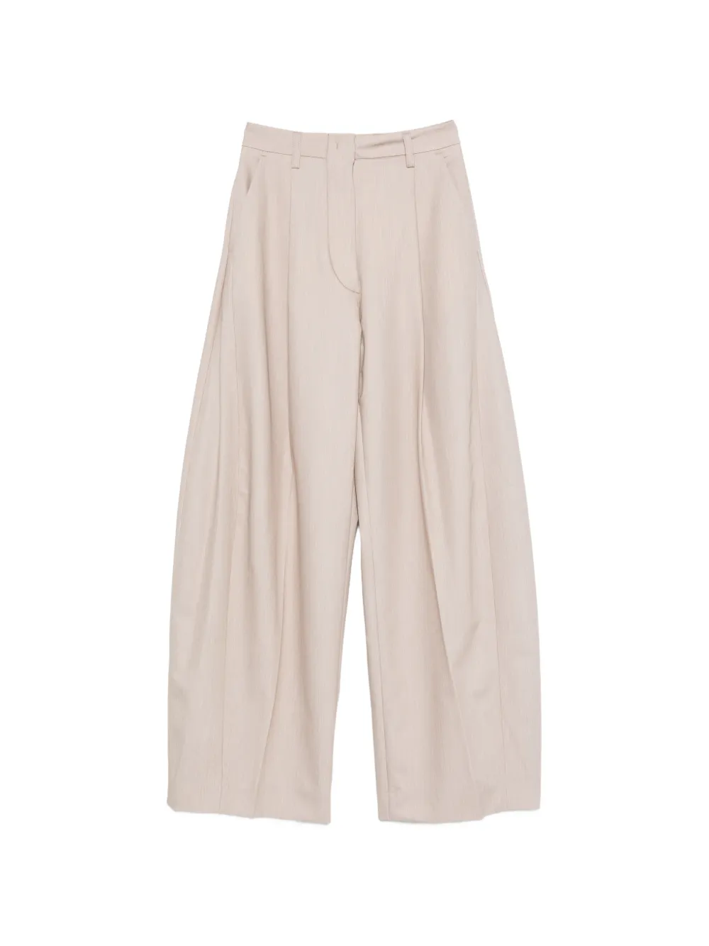 THELATEST Pantaloni Billie con pieghe - Toni neutri
